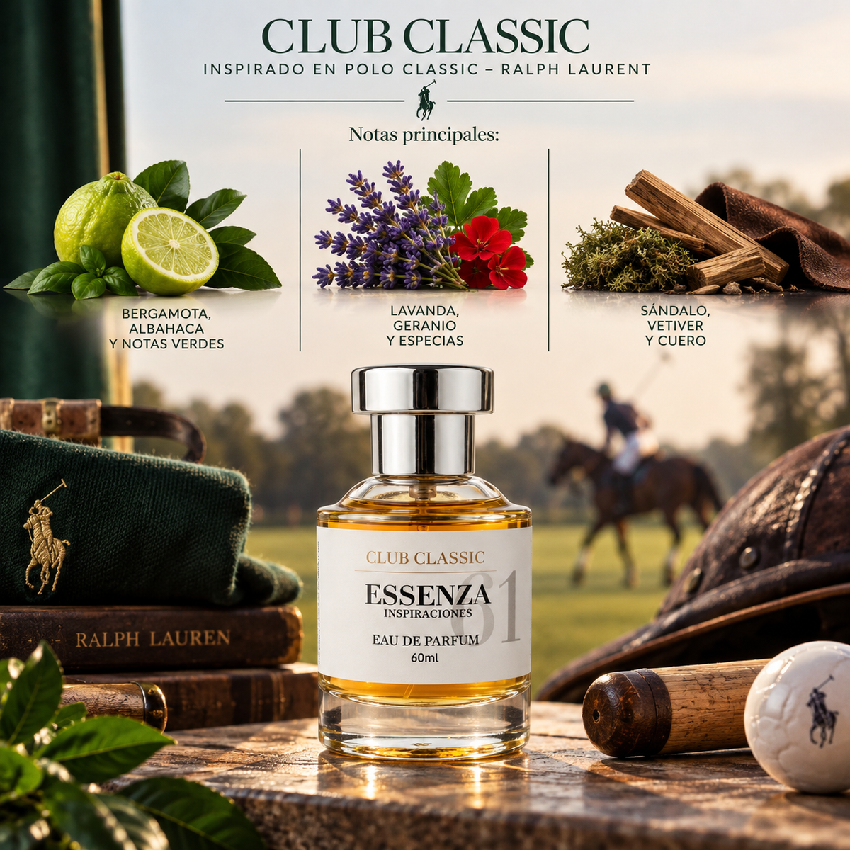 Club Classic / Inspirado en Polo Classic - Ralph Lauren