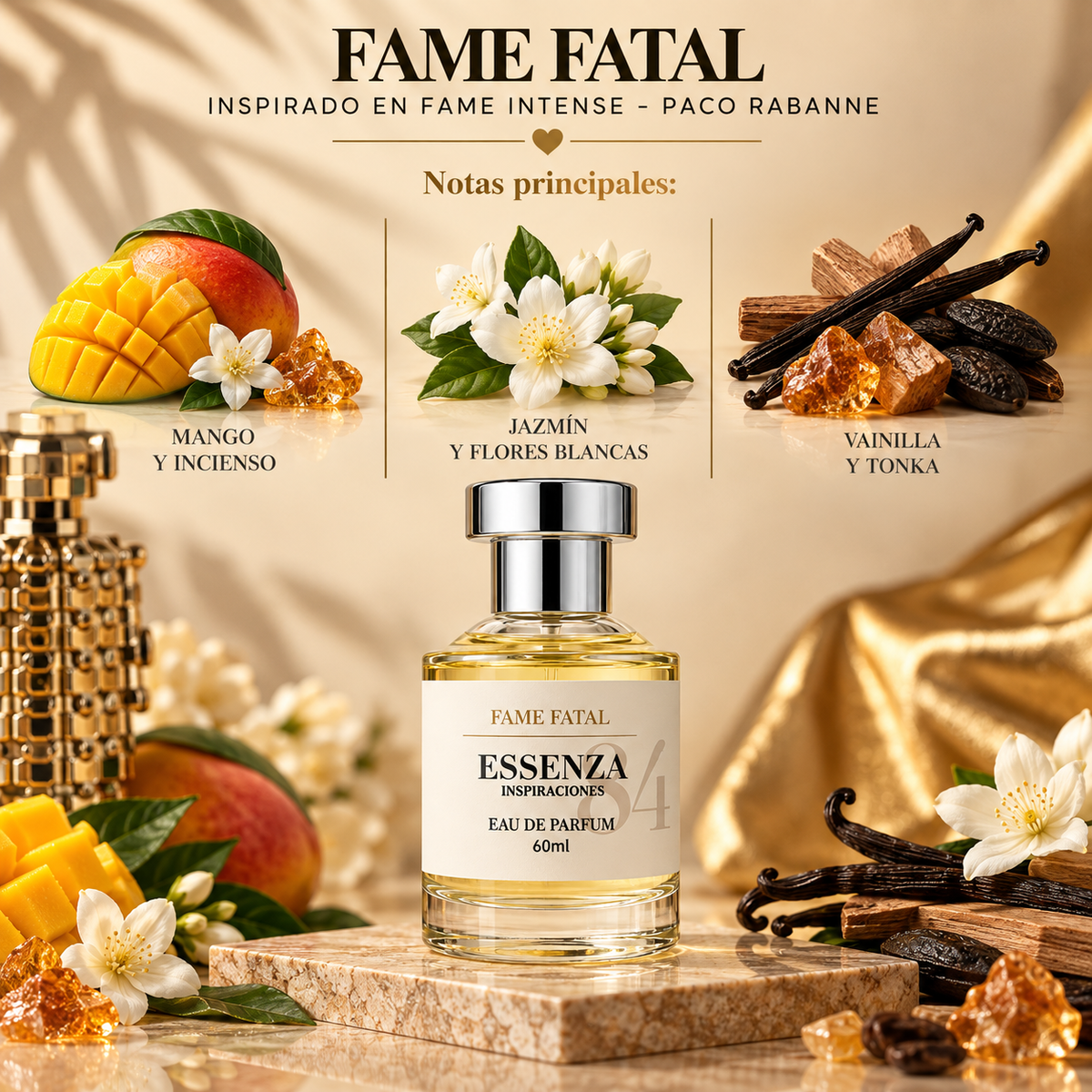 Fame Fatal / Inspirado en Fame Intense - Paco Rabanne