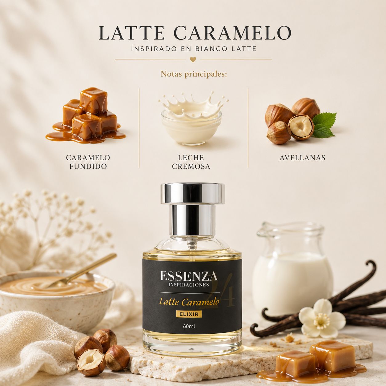 Latte Caramelo / Inspirado en Bianco Latte EDP - Giardini di Toscana
