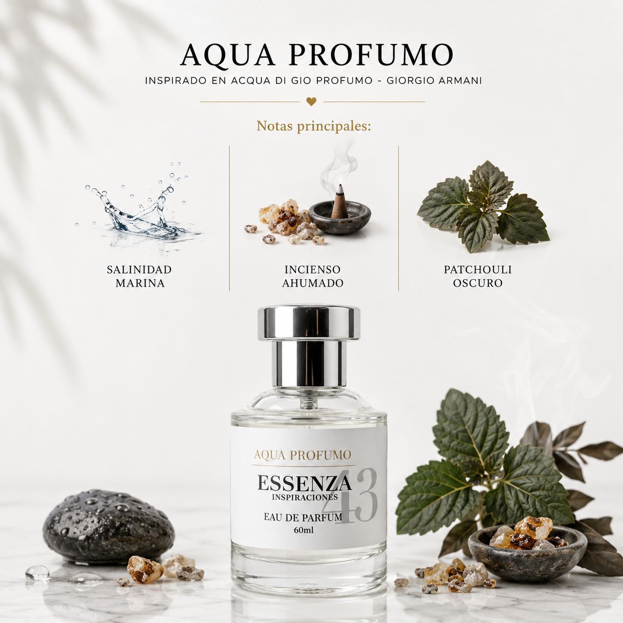 Aqua Profumo / Inspirado en Acqua Di Gio Profumo - Giorgio Armani