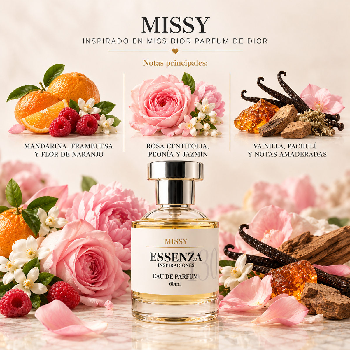 Missy / Inspirado en Miss Dior - Dior