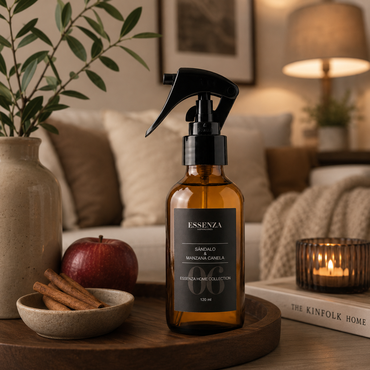 Home Spray Sándalo & Manzana Canela