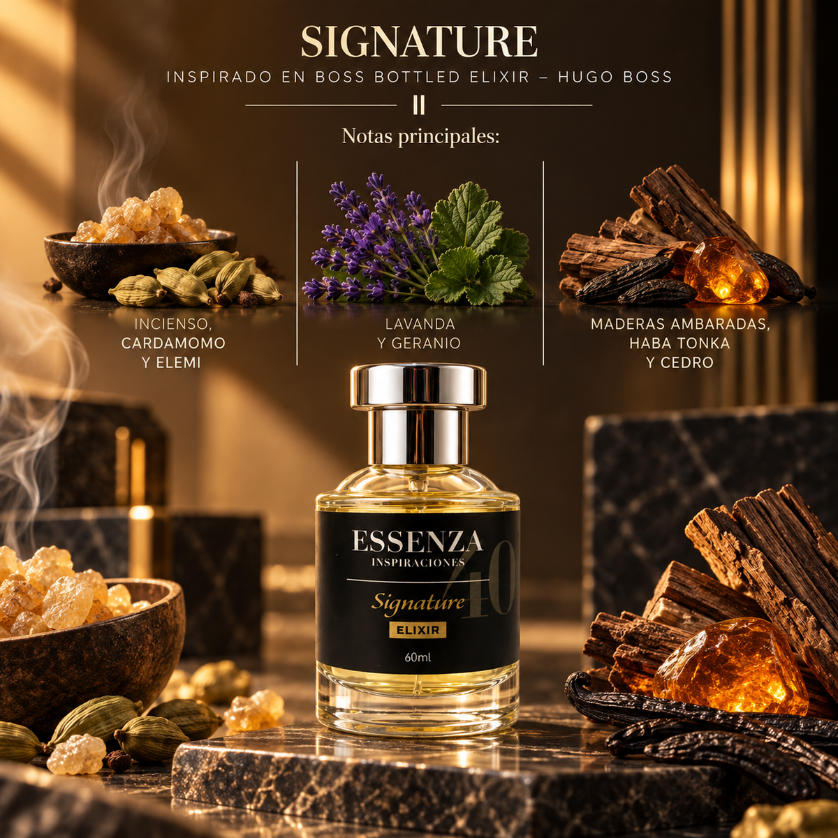 Signature / Inspirado en Boss Bottled Elixir - Hugo Boss