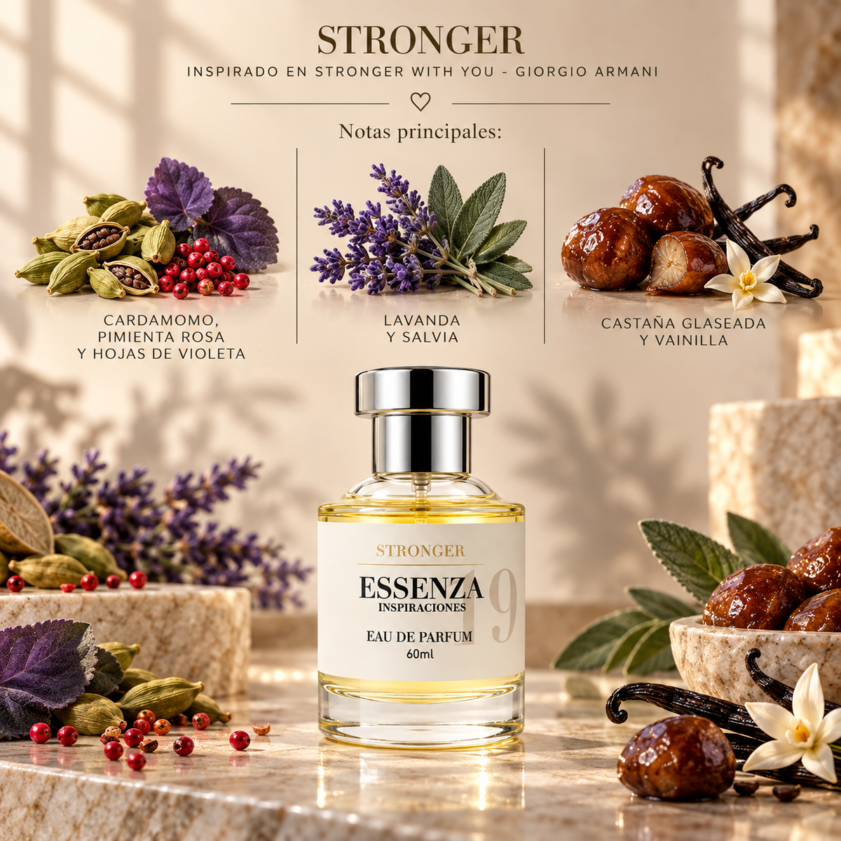 Stronger / Inspirado en Stronger With You - Giorgio Armani