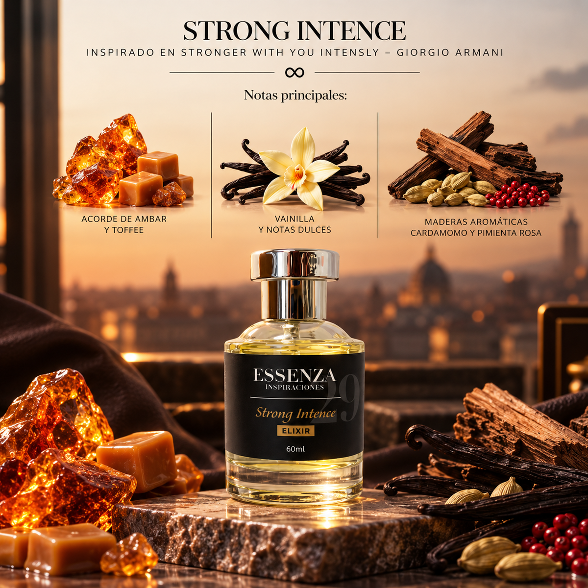 Strong Intence / Inspirado En Stronger With You Intensely - Giorgio Armani