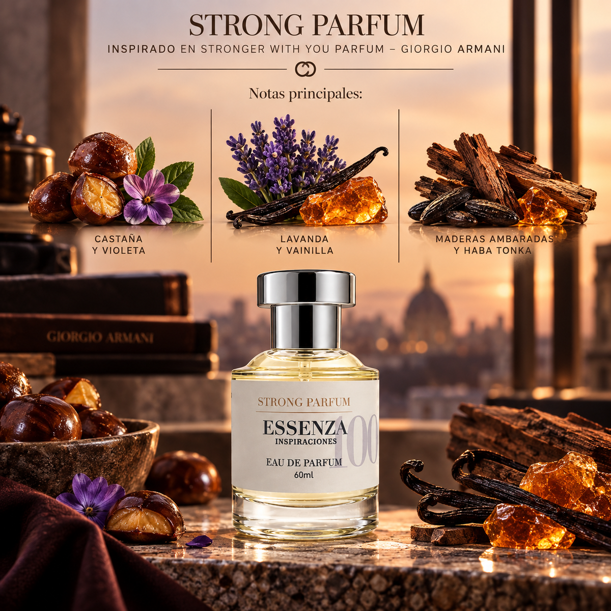 Strong Parfum / Inspirado en Stronger With You Parfum - Giorgio Armani