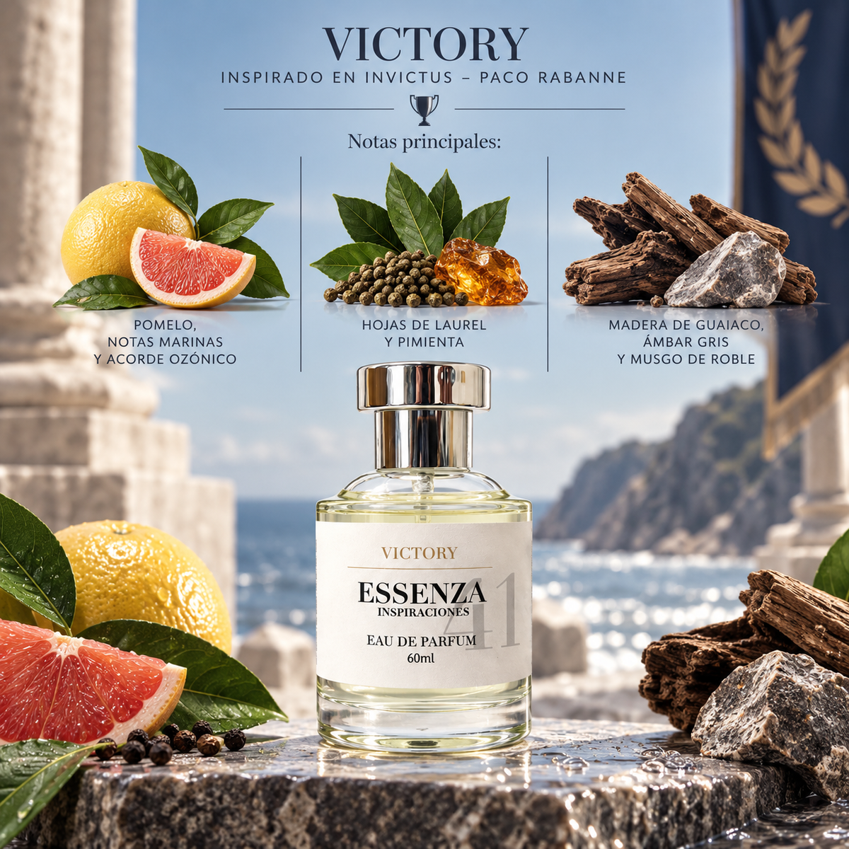Victory / Inspirado en Invictus - Paco Rabanne