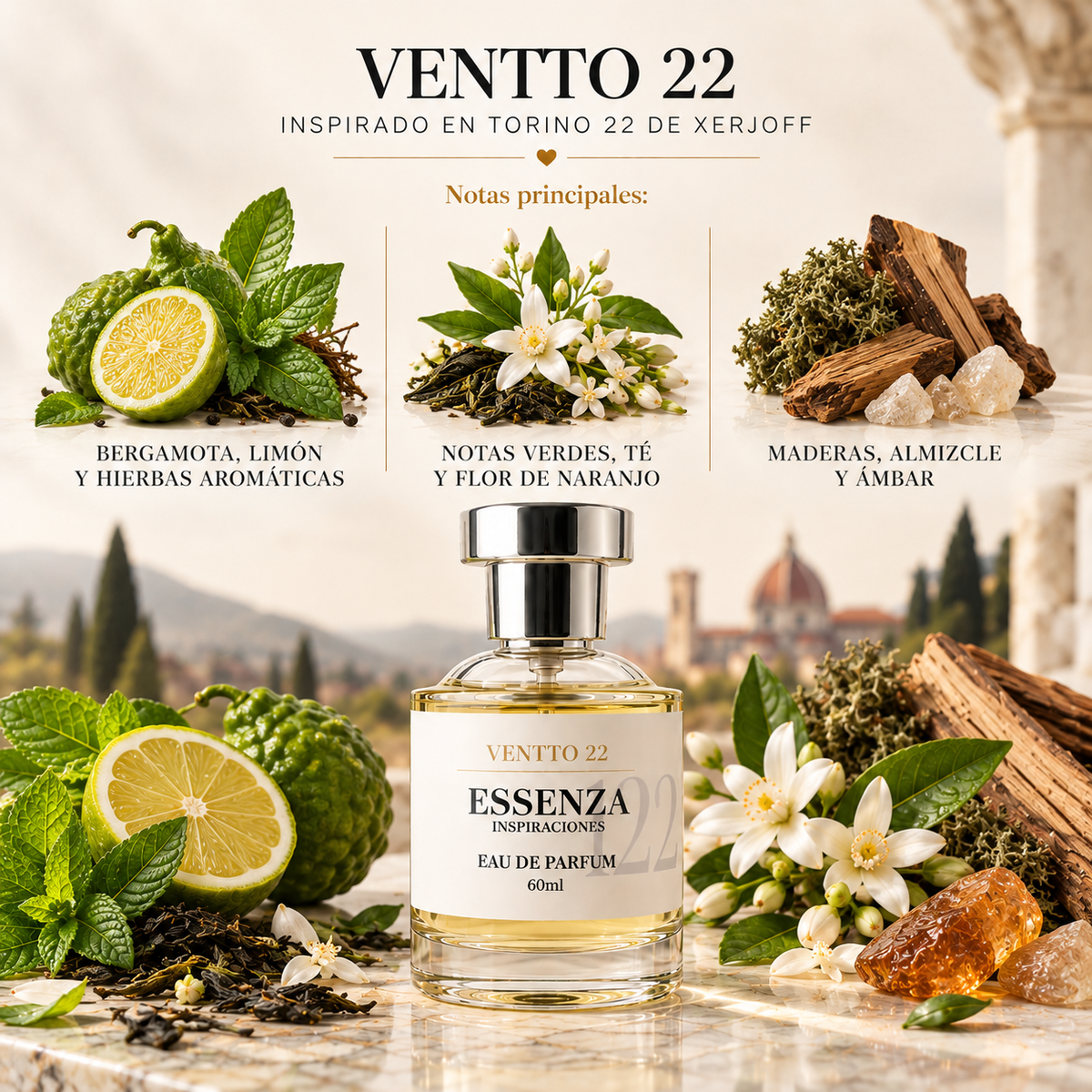 Ventto 22 / Inspirado en Torino 22 - Xerjoff