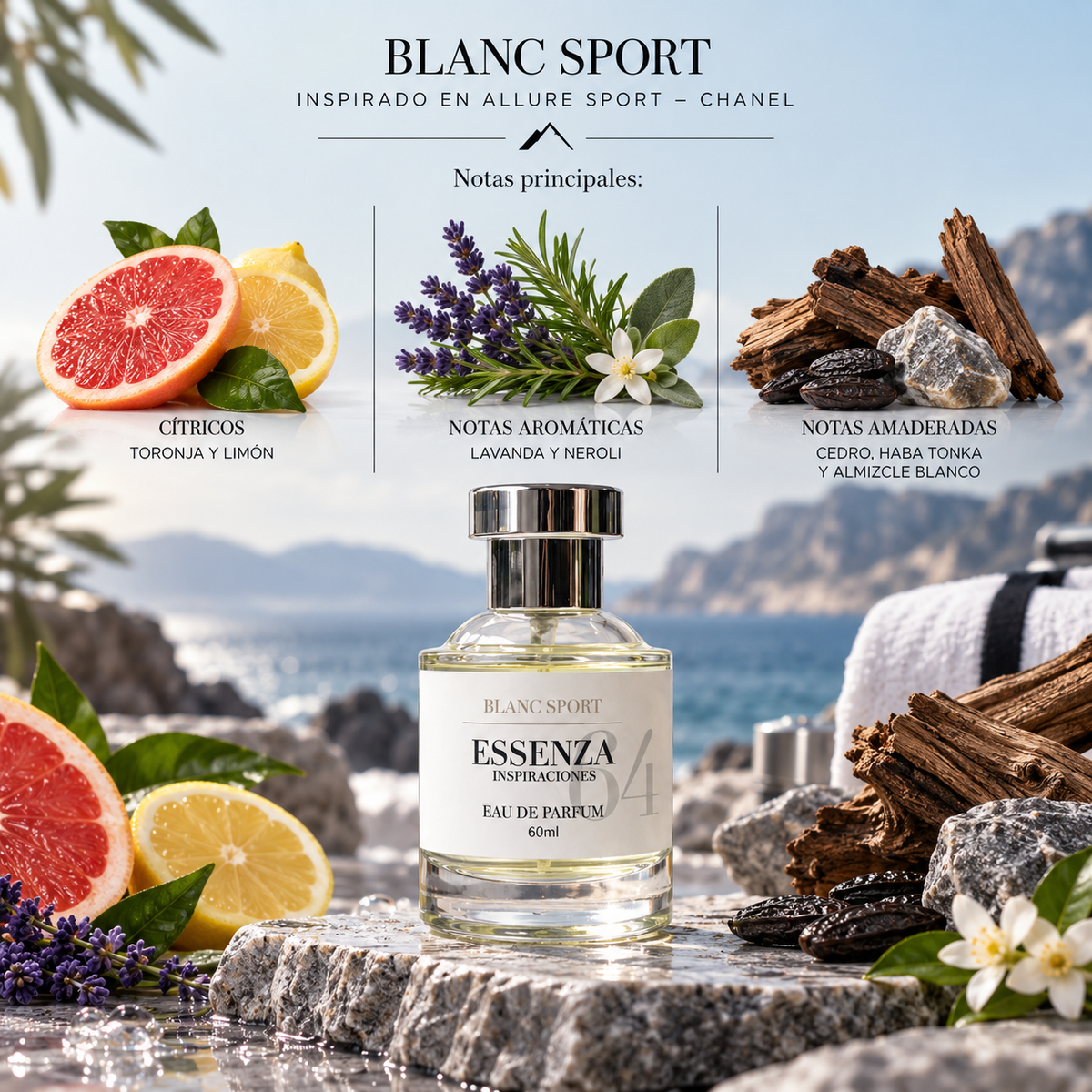 Blanc Sport / Inspirado en Allure Sport - Chanel