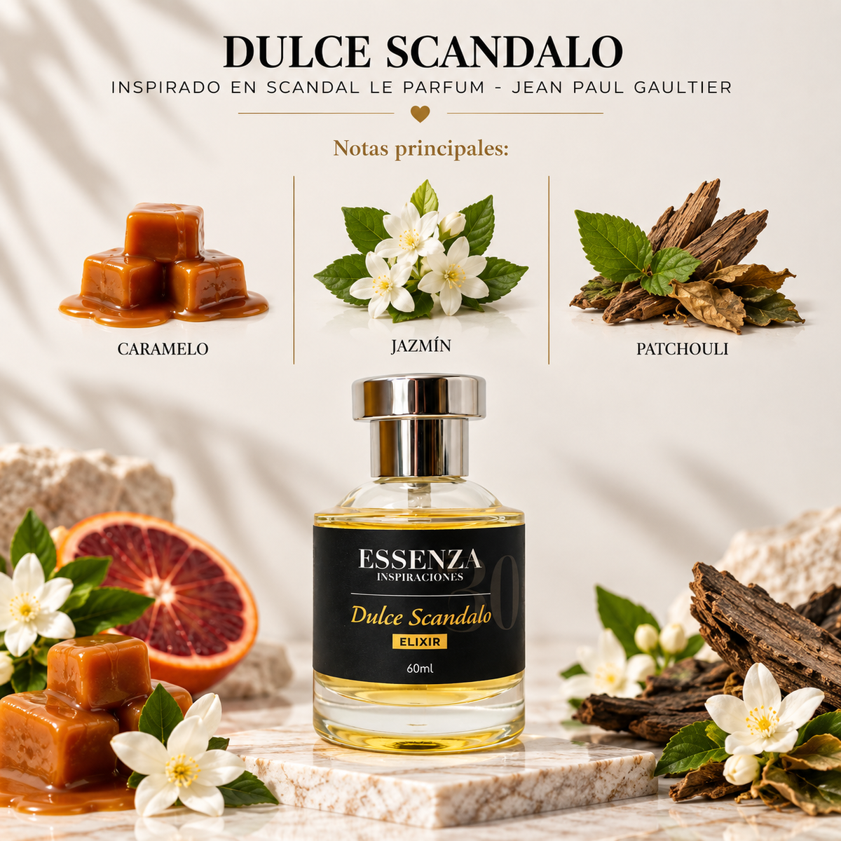 Dulce Scandalo / Inspirado en Scandal Le Parfum - Jean Paul Gaultier