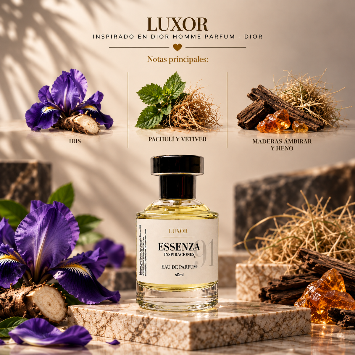 Luxor / Inspirado en Dior Homme Parfum de Dior