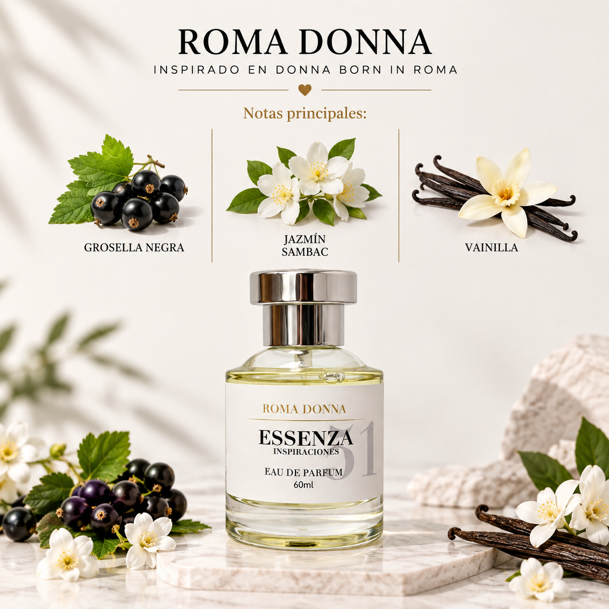Roma Donna / Inspirado en Donna Born In Roma - Valentino